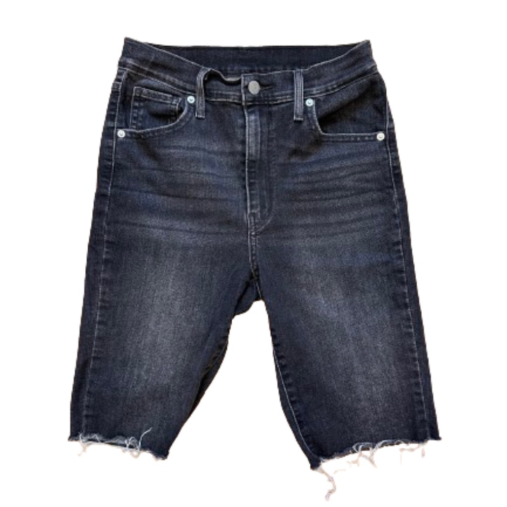 Levi's  Bermuda Jean Denim Shorts 26 Washed Black